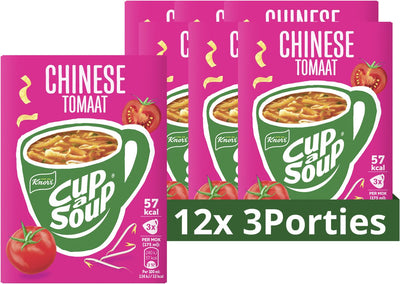 Knorr Cup a Soup - Tomate chinoise - sans exhausteurs de goût ni conservateurs ajoutés - 36 portions