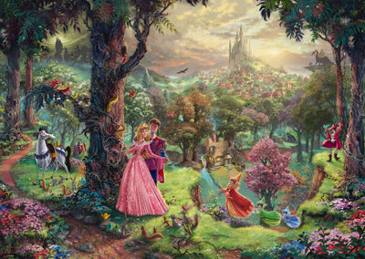 Schmidt Disney princesse - puzzle la belle au bois dormant - 1000 pièces