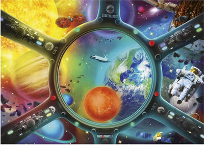 Puzzle Educa espace promenade 500 pièces en carton pour enfants.