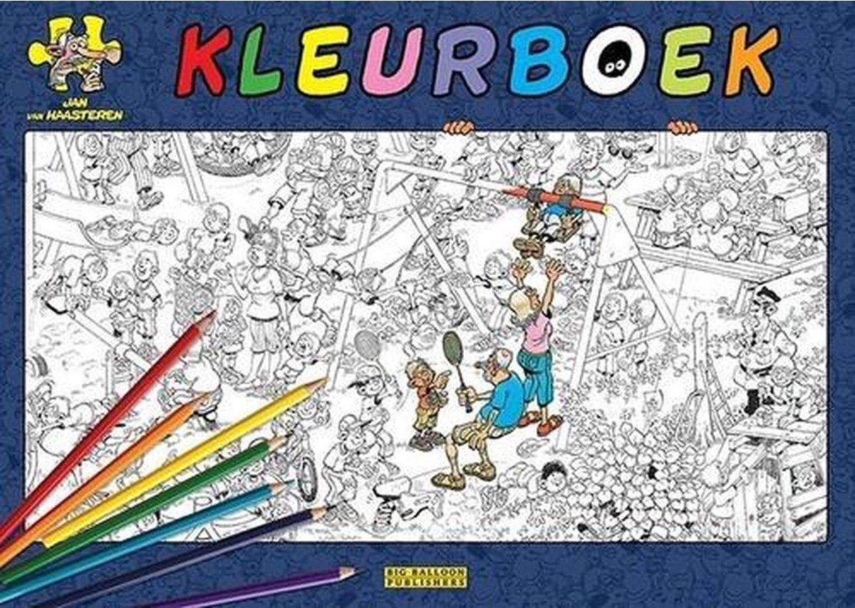 Jan van Haasteren Colorbook Jan van Haasteren
