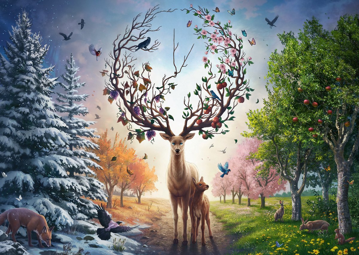 Ravensburger – 12001088 – puzzle – 1000 pièces – 50e édition
