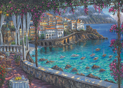 Schmidt puzzle côte amalfitaine 1000 pièces paysage adultes.