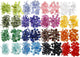 Mini mosaïque Creativ company, dimensions 5x5+10x10 mm, épaisseur 2 mm, 32x25 g 1 boîte