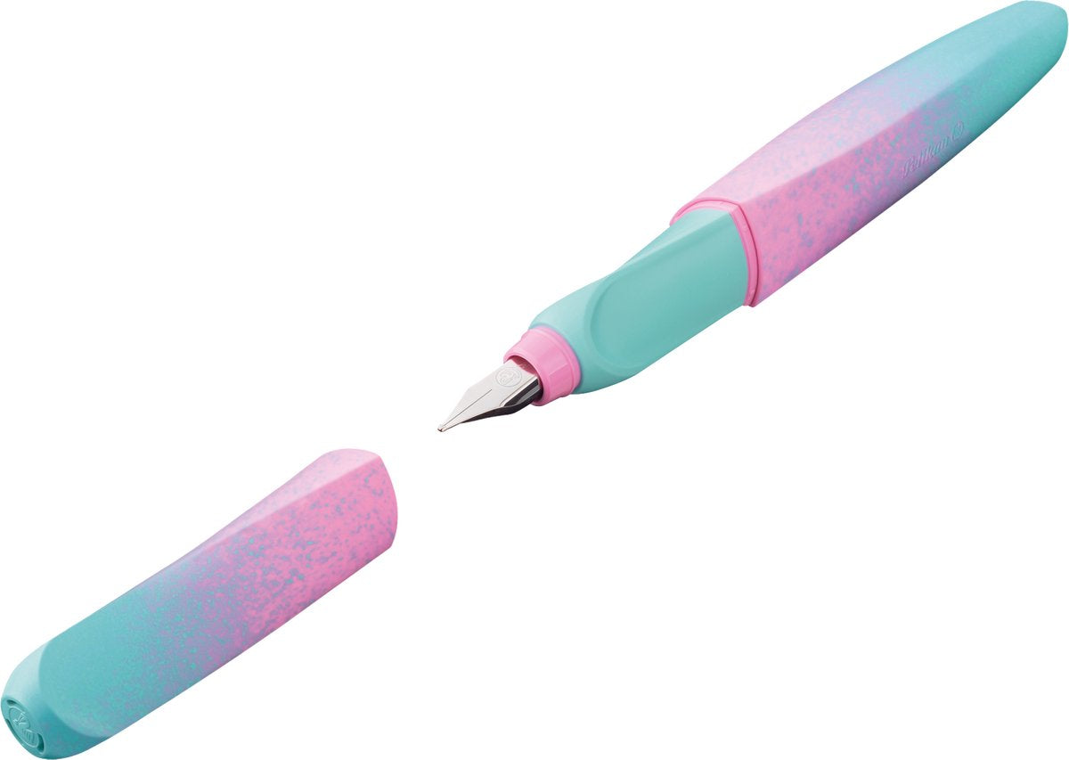 Stylo plume Pelikan Twist Color Edition - rose menthe