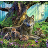 Ravensburger Jigsaw Puzzle Family Wolf in the Forest, 1000st.