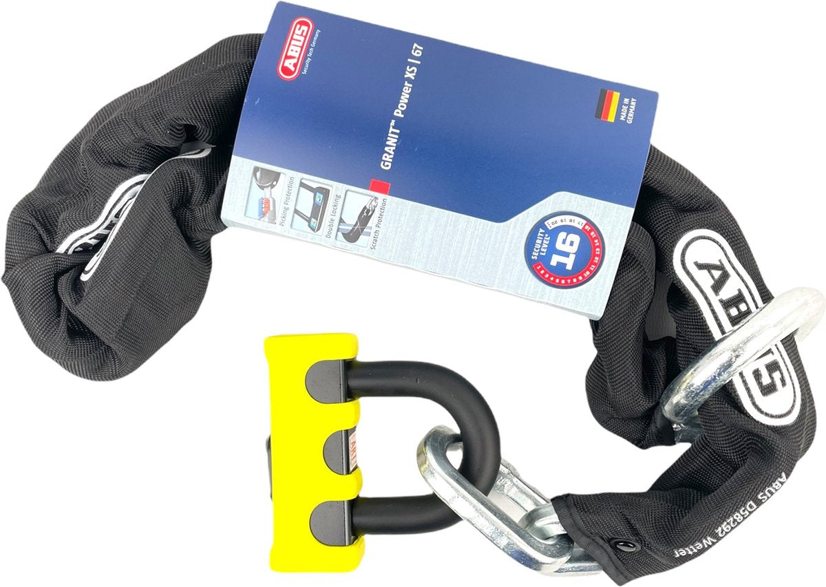 Abus Granit Power Xs Lock de chaîne - 120 cm - noir