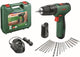 diablotin bosch vert easyact 1200 | visseuse-perceuse à percussion sans fil | 2 postes | 12v | 2x batterie 1,5 Ah + chargeur | en mallette de transport - 06039d3105