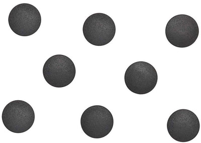 Aimant Maul rond massif 8 pièces 0,3 kg plastique ferrite bruchsicher ø 2 x 0,75 cm noir