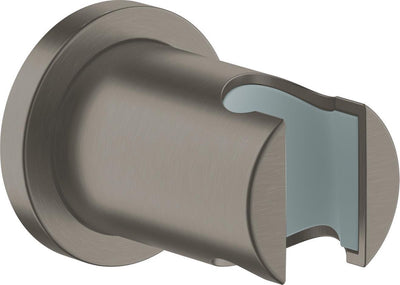 Support de douche mural Grohe Rainshower - rond - soft graphite (noir mat) - 27074al0