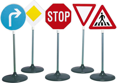 Ensemble de petits panneaux de signalisation (72 cm 5 pièces)