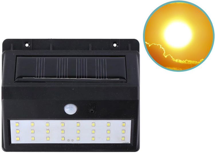 Applique solaire Grundig - 14 x 11,6 x 5 cm - avec capteur crépusculaire