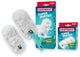 Leifheit superduster m set de plumeaux - poignée système clic - incl. 2 housses lavables - microfibre