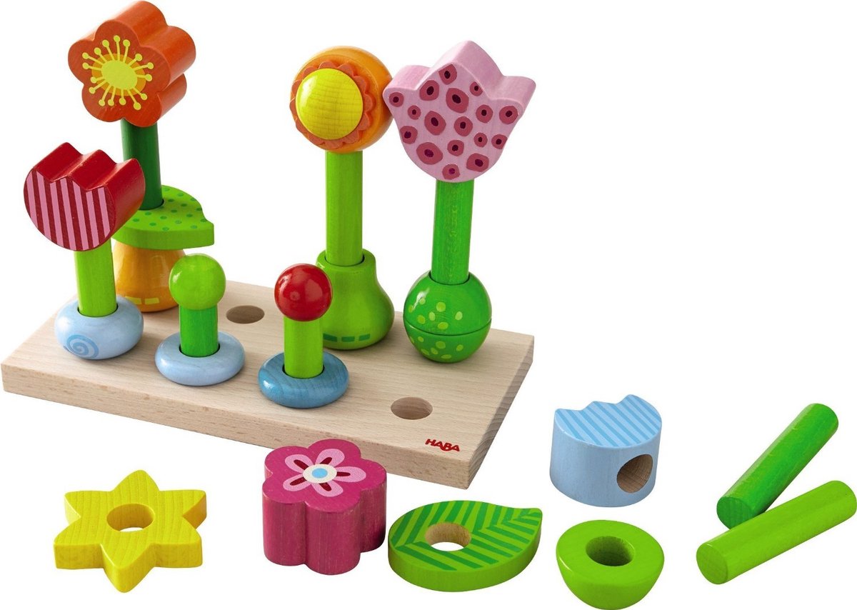 Haba jeu d'habillage jardin fleuri - 301551