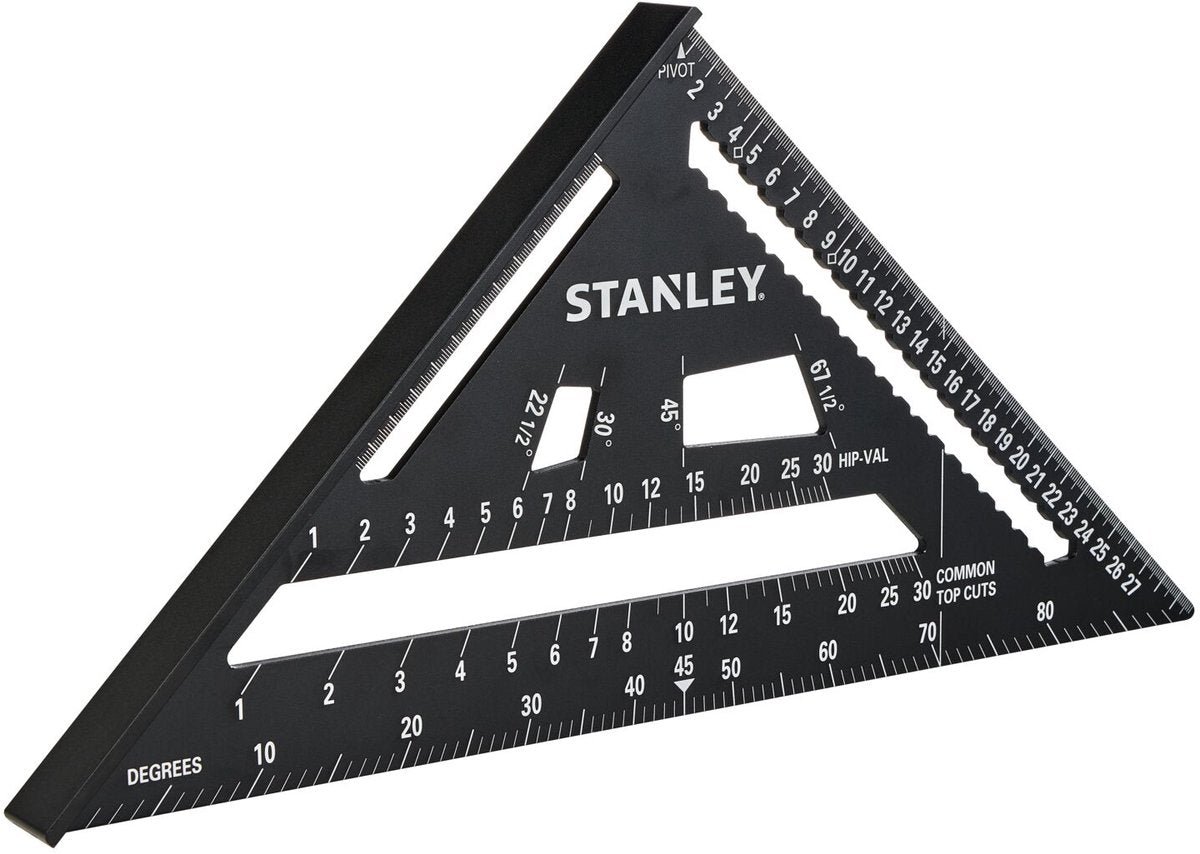 Stanley outils à main construction triangle aluminium | 300 mm - stht46102-0
