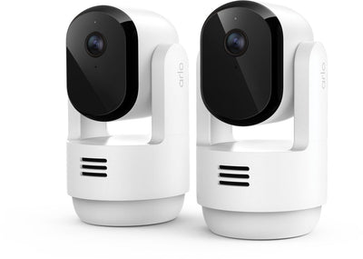Caméra de sécurité intérieure Arlo Essential3 HD PTZ, 2 caméras