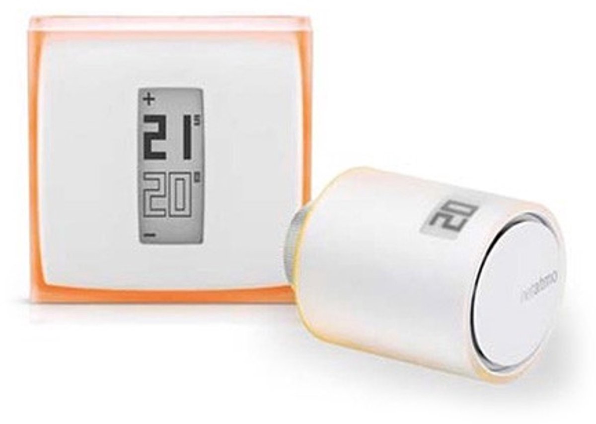 Thermostat intelligent Netatmo + 1 bouton de radiateur intelligent
