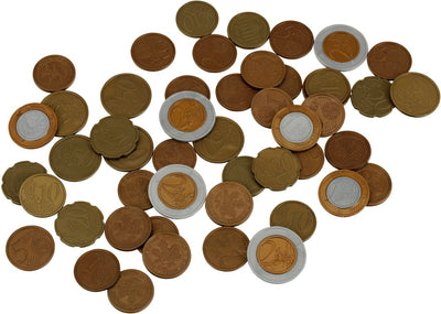 Klein Toys - Pièces de monnaie - Convient aux caisses enregistreuses jouets