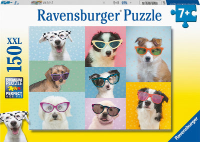 Ravensburger Jigsaw Puzzle XXL DROING DOGS, 150ST.