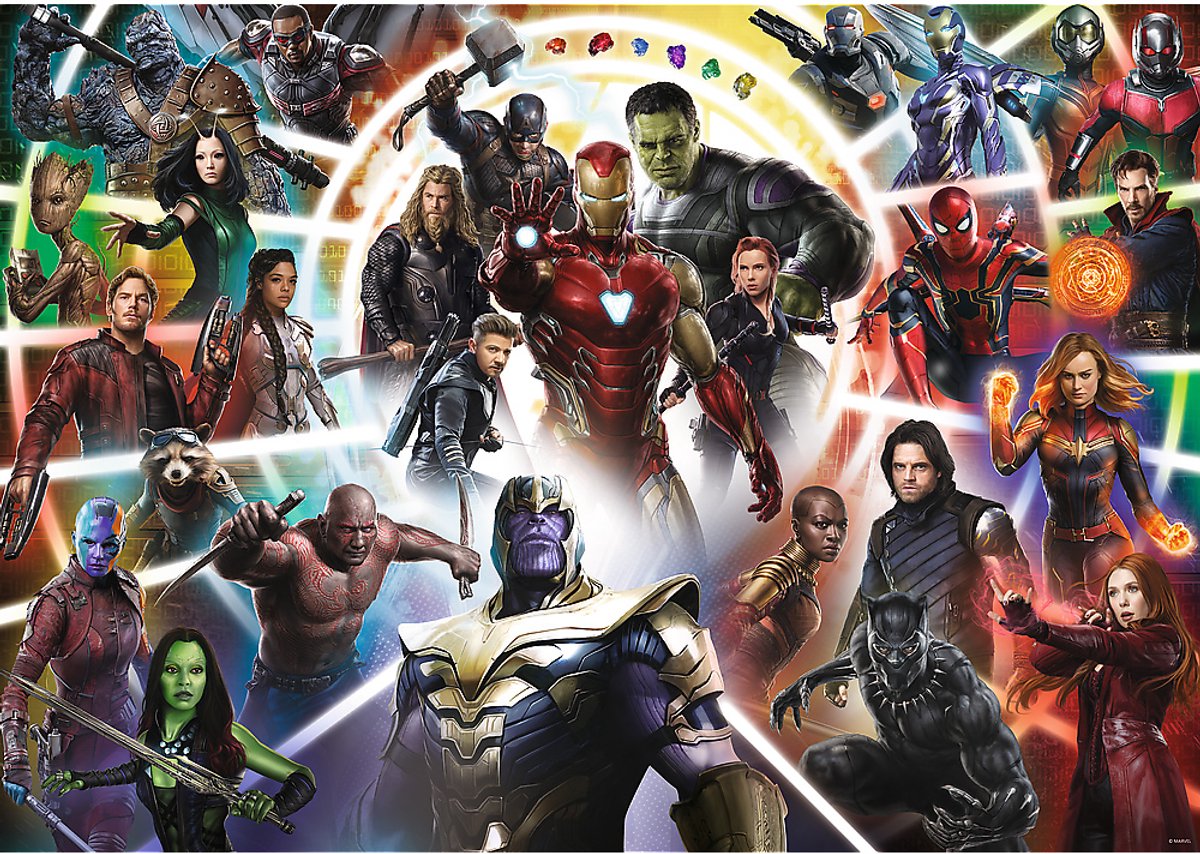Trefl puzzle Avengers Endgame - 1000 pièces Marvel Heroes.