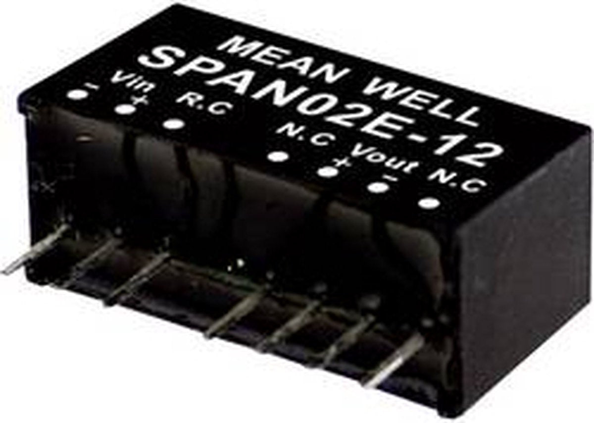 Mean Well span02a-03 module convertisseur dc dc 500 ma 2 w nombre de sorties : 1 x contenu 1 pièce(s)