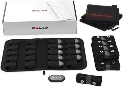 Polar h9 - kit de capteurs de fréquence cardiaque 10 avec ceinture pectorale noire xs-s