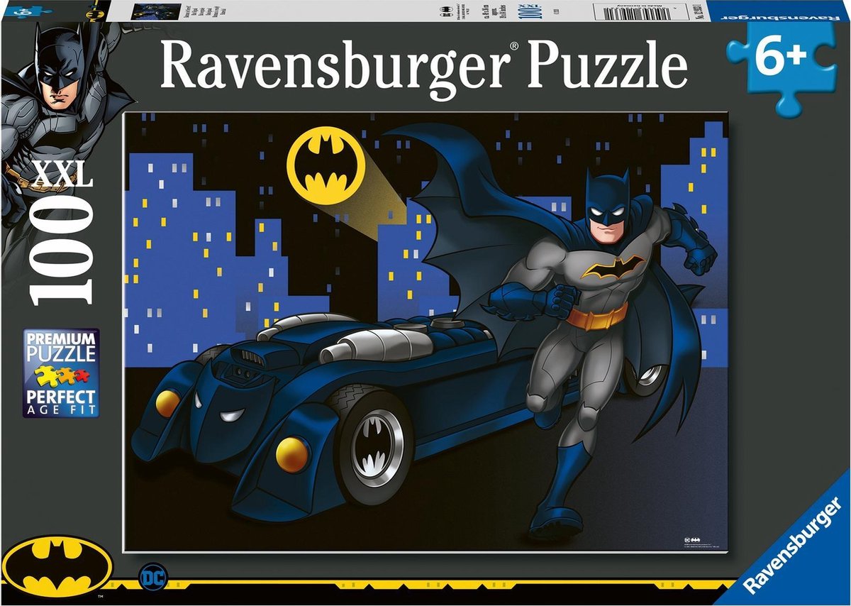 Ravensburger puzzle Batman : signal de chauve-souris - puzzle - 100 pièces XL