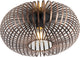 Trio johann - lampe pfalond - cuivre antique - excl. 1x e27 60w - p: 40cm