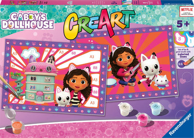 Ravensburger Creart peinture sur le numéro Poppenhuis de Gabby