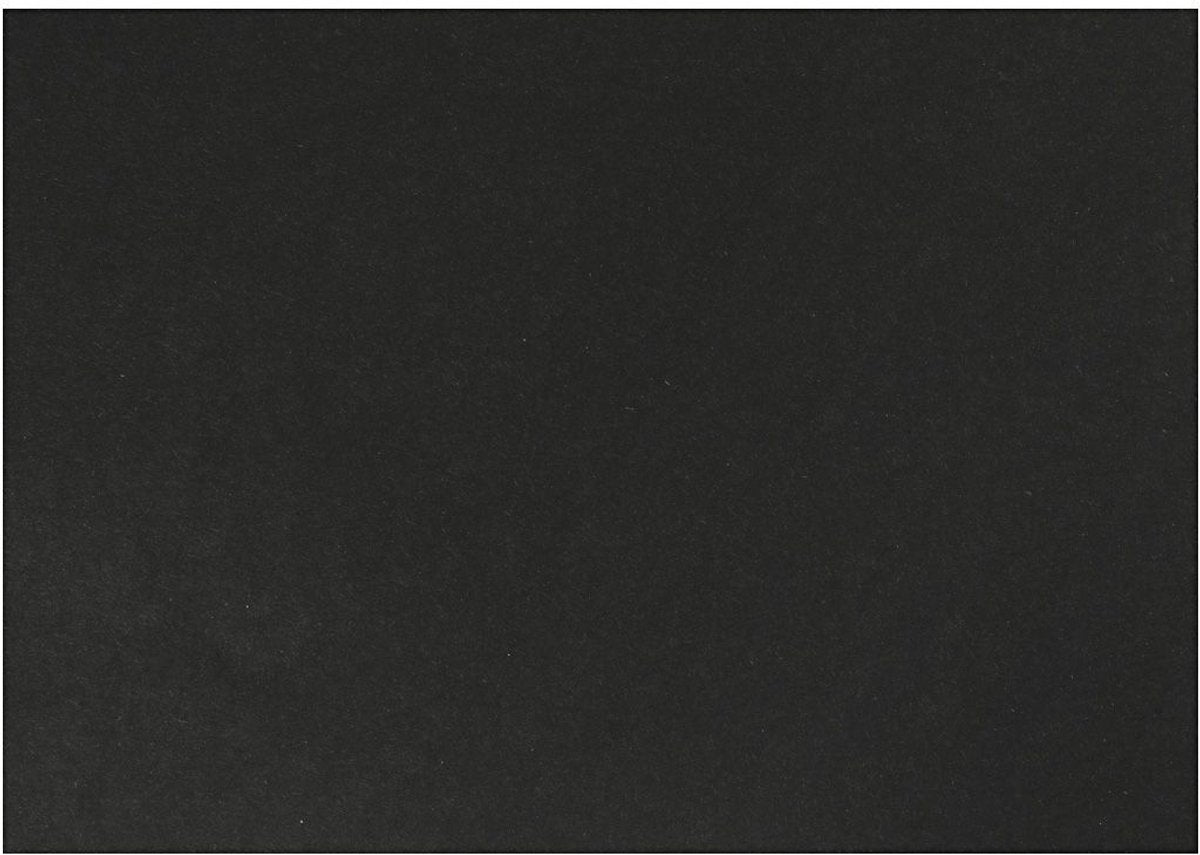 Papier kraft Creativ company, A3, feuille 297x420 mm, 100 gr, noir, 500 feuilles 1 boîte