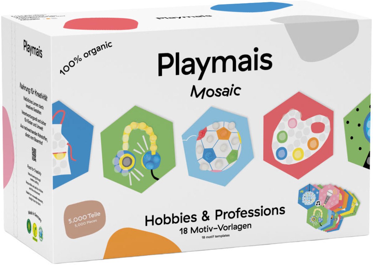 Coffret loisirs et métiers mosaïque Playmais - 5000 pcs.