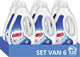 Lessive liquide blanche Omo - 6 x 20 lavages - pack économique
