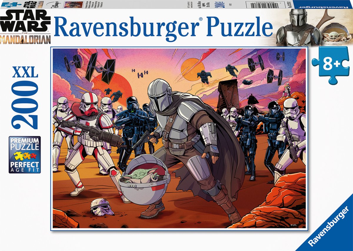 Ravensburger - The Mandalorian - The Chief Macht Puzzle 200 pièces