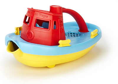 Jouets verts jouets verts remorqueur bleu rouge