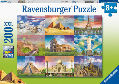 Ravensburger puzzle monuments du monde - puzzle - 200 pièces