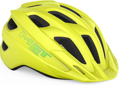 Avec casque de vélo crackerjack garçons filles - casque de vélo enfants - taille unique (52-57cm) - lime mat
