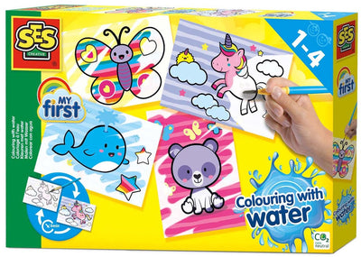 Ses mes premières couleurs avec l'eau - animaux fantastiques