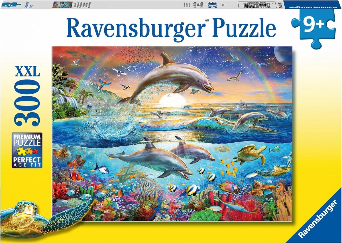 Ravensburger Jigsaw Puzzle XXL Dolphin Paradise, 300st.