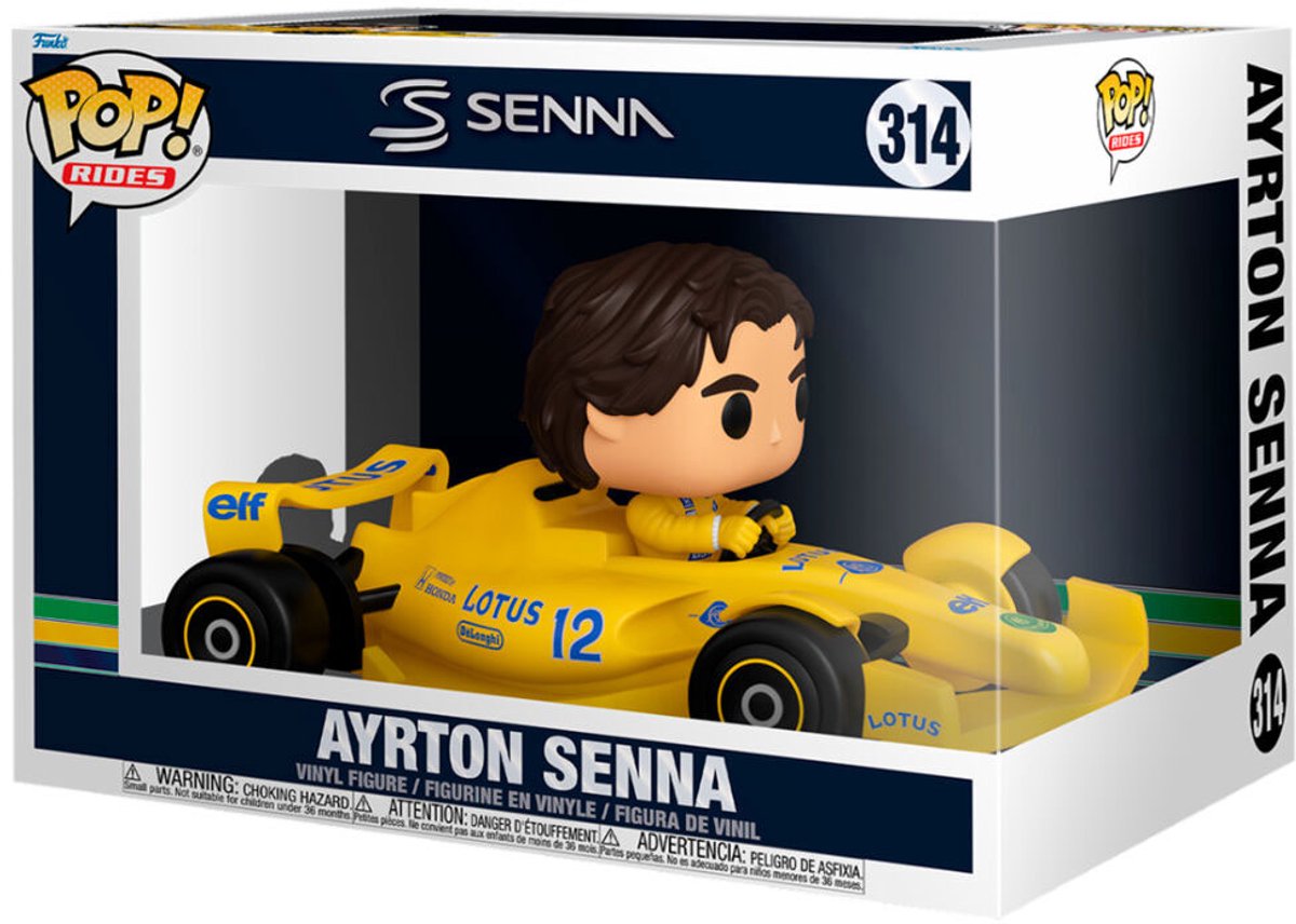 Funko pop manèges : senna - ayrton senna pop #314