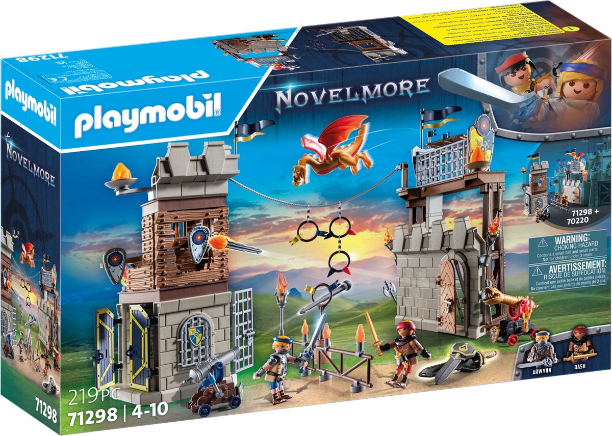 Playmobil Novelmore Vs. Burnham Raiders Tournament Arena 71298