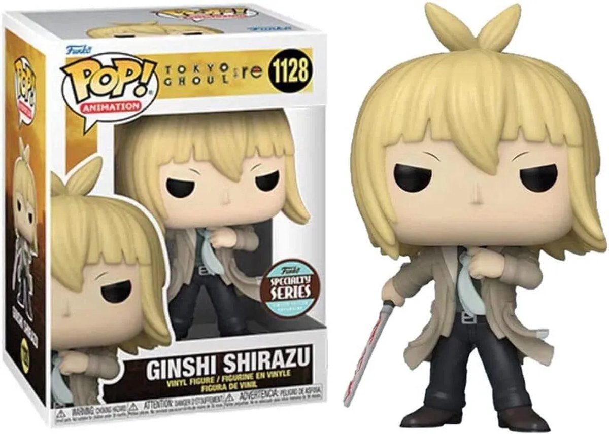 Funko-pop ! Anime : Tokyo Ghoul - Ginshi Shirazu #1128 Série spécialisée
