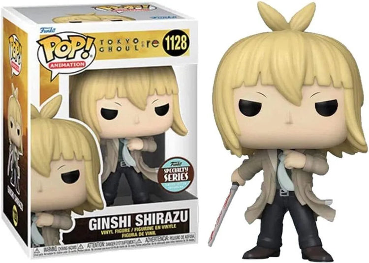 Funko-pop ! Anime : Tokyo Ghoul - Ginshi Shirazu #1128 Série spécialisée