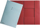 Chemise à 3 rabats Esselte manille - a4 - 50 pièces - rouge