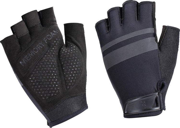 Bbb cycling highcomfort 2.0 gants de cyclisme été - gants de vélo de route et VTT - gants de cyclisme - noir - taille s - bbw-59