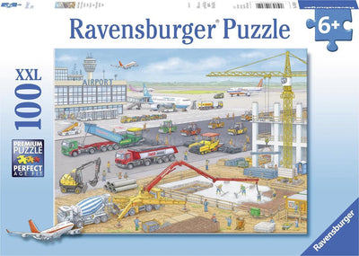 Puzzle de construction Ravensburger à l'aéroport - puzzle - 100 pièces