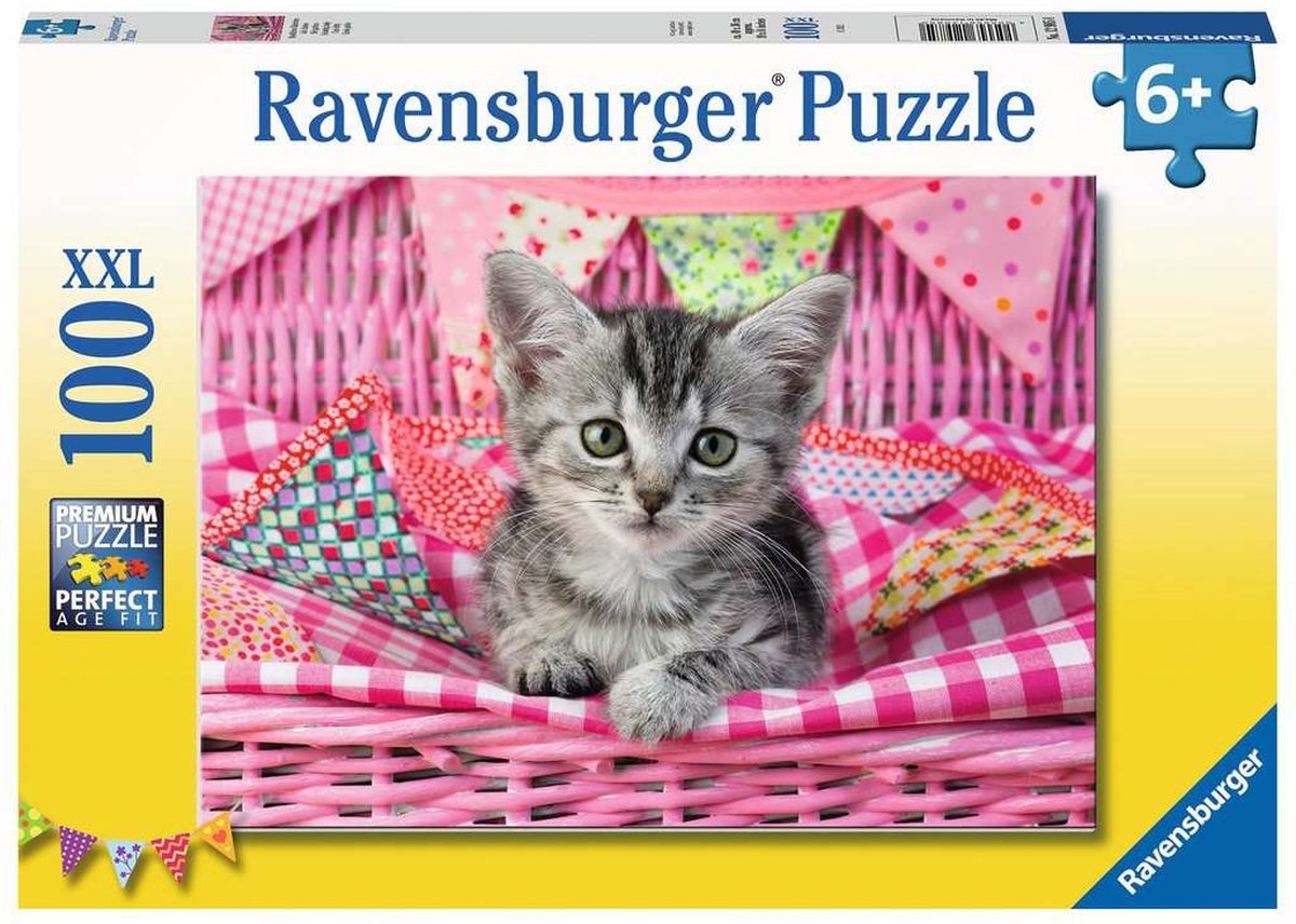 Ravensburger Jigsaw Puzzle XXL Lief Katje, 100e.