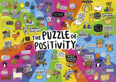 Gibsons - puzzle de positivité (par katie abey) - 1000 pièces 49×68cm (l×h) - puzzle pour adultes