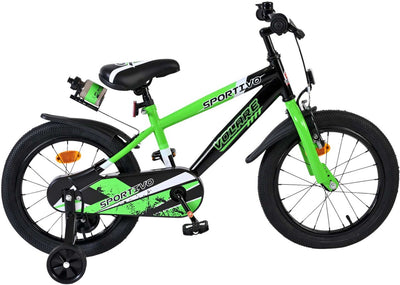 Volare Sportivo Child's Bike Boys 16 pouces verts noir