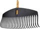 Râteau à feuilles Fiskars oneclick | taille l - 1080673