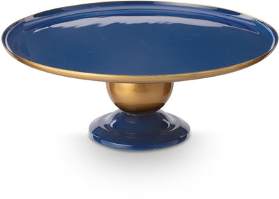 Pip studio bol de service rond - bol à fruits - or marine - 32x12,5cm
