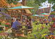 Puzzle jumbo Falcon 1000 pièces - Puzzle de jardin de pub coloré.